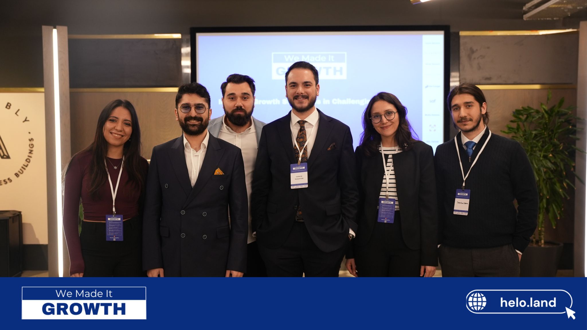 Supporting the helo! - We Made It Growth Event